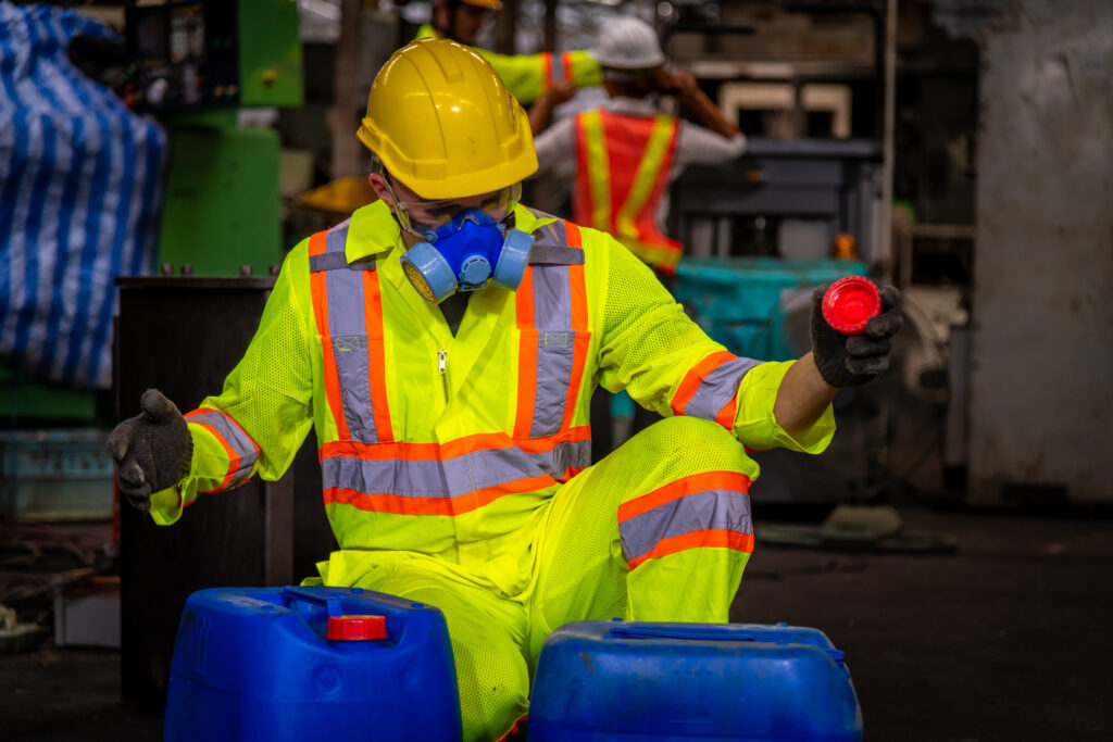 Chemical Safety Training PPE worker